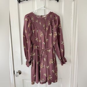 a. new day floral dress (s)